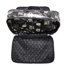 Load image into Gallery viewer, CHANEL Airline TravelBag Black/White Nylon
