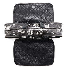 Load image into Gallery viewer, CHANEL Airline TravelBag Black/White Nylon
