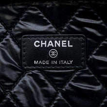 Load image into Gallery viewer, CHANEL Airline TravelBag Black/White Nylon
