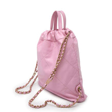 Load image into Gallery viewer, CHANEL CHANEL22 Backpack Pink AS3859 Shiny Calf Leather Size Small
