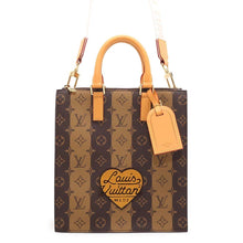 将图像加载到图库查看器中，LOUIS VUITTON Sac Plat Messenger Brown M45969 Monogram stripe
