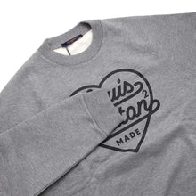 Load image into Gallery viewer, LOUIS VUITTON Louis Vuitton x NIGO heart logo print sweatshirt Size M Gray Cotton100%
