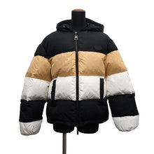 将图像加载到图库查看器中，LOUIS VUITTON down jacket Size 42 Noir/Gold/White Nylon52% Polyester28% Silk20%
