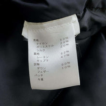 将图像加载到图库查看器中，LOUIS VUITTON down jacket Size 42 Noir/Gold/White Nylon52% Polyester28% Silk20%
