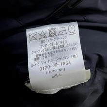 将图像加载到图库查看器中，LOUIS VUITTON down jacket Size 42 Noir/Gold/White Nylon52% Polyester28% Silk20%
