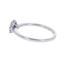 Load image into Gallery viewer, Ponte Vecchio 7DP Ring Size #10 18K White Gold
