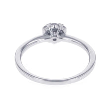 Load image into Gallery viewer, Ponte Vecchio 7DP Ring Size #10 18K White Gold
