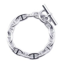 Load image into Gallery viewer, HERMES Chaine d&#39;Ancre Bracelet 15 frames Size GM SV925
