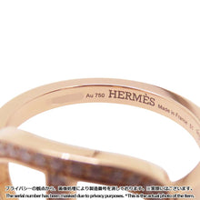 将图像加载到图库查看器中，HERMES Chaine d&#39;Ancre Contour Size 51/#11 MM 18K Pink Gold
