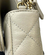 Load image into Gallery viewer, CHANEL Matelasse Flap ChainShoulder Phone Pouch Gray AP2096 Caviar Leather
