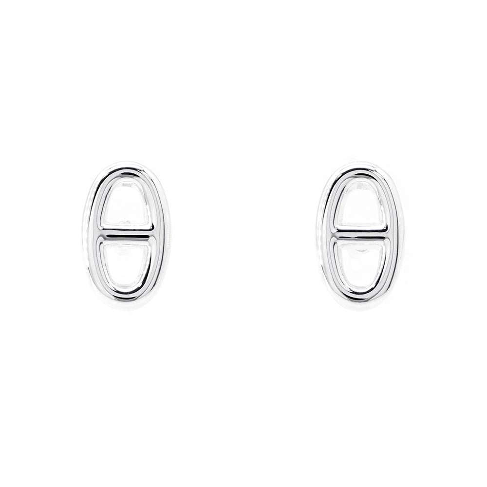 HERMES Chaine d'Ancre Earrings Size TPM SV925