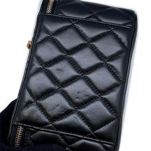 Load image into Gallery viewer, CHANEL Matelasse Chain Vanity Black AP3044 Lambskin
