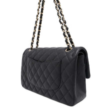 Load image into Gallery viewer, CHANEL Matelasse W Flap Chain Shoulder 24 Year Cruise Black A01112 Lambskin Size 25
