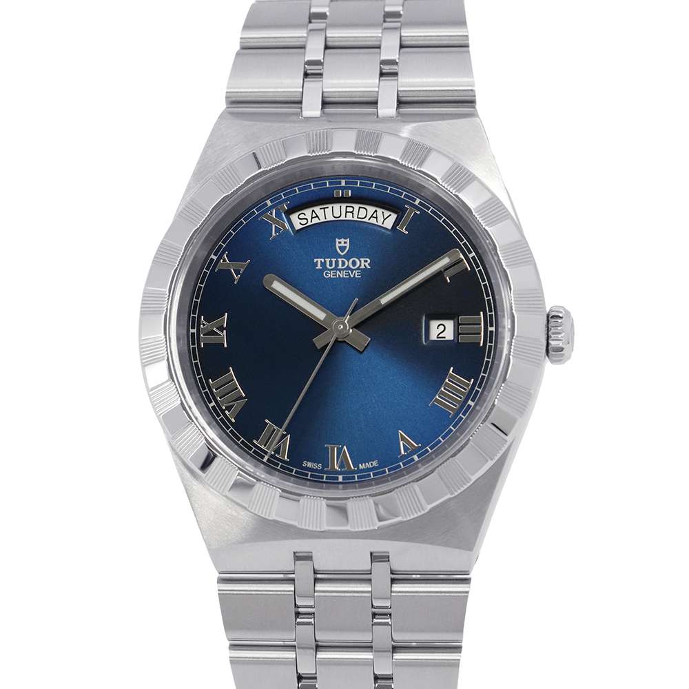 TUDOR Royal W41mm Stainless Steel Blue Dial M28600-0005