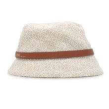 Load image into Gallery viewer, LOEWE Anagram jacquard bucket hat Size 57 Ecru/Soft White K820HB1X41 Cotton94% Polyester6%
