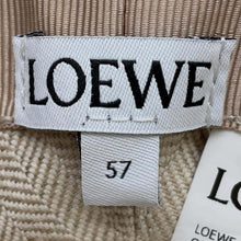 Load image into Gallery viewer, LOEWE Anagram jacquard bucket hat Size 57 Ecru/Soft White K820HB1X41 Cotton94% Polyester6%
