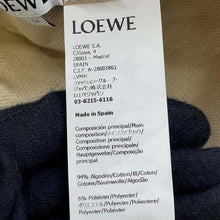 Load image into Gallery viewer, LOEWE Anagram jacquard bucket hat Size 57 Ecru/Soft White K820HB1X41 Cotton94% Polyester6%
