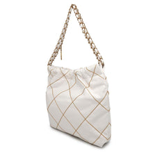 Load image into Gallery viewer, CHANEL CHANEL22 ChainShoulder Bag White AS3260 Shiny Calf Leather Size Small
