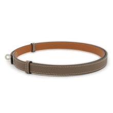 将图像加载到图库查看器中，HERMES Kelly belt Size 23.4&quot;～42.1&quot; Etoupe Epsom
