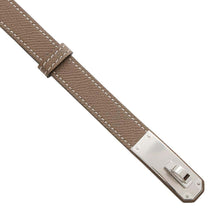 将图像加载到图库查看器中，HERMES Kelly belt Size 23.4&quot;～42.1&quot; Etoupe Epsom
