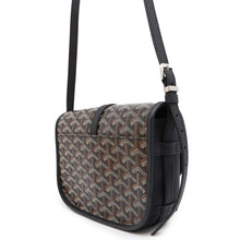 将图像加载到图库查看器中，GOYARD Belvedere BlackBELVE3PMLTY01CG01P PVC Coated Canvas Leather Size PM
