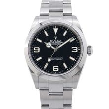 将图像加载到图库查看器中，ROLEX ExplorerI W40mm Stainless Steel Black Dial 224270
