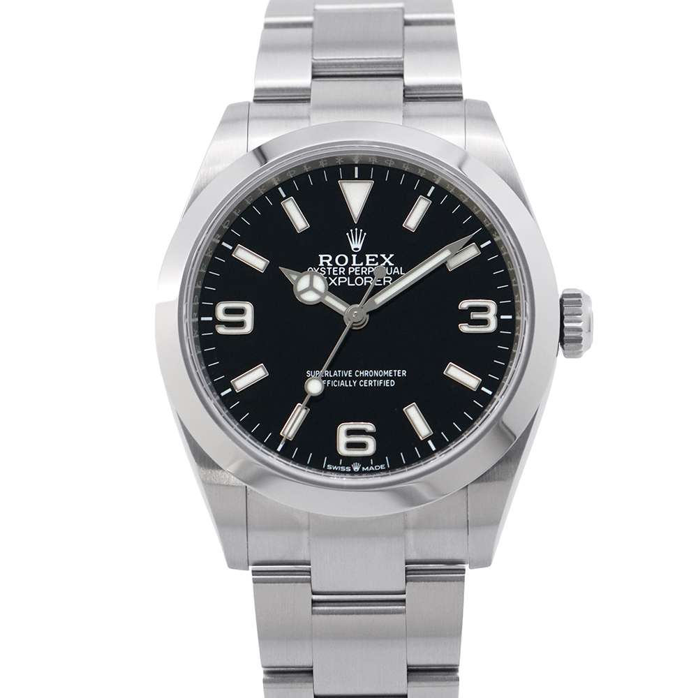 ROLEX ExplorerI W40mm Stainless Steel Black Dial 224270