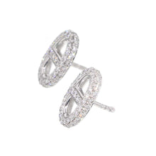 Load image into Gallery viewer, HERMES Chaine d&#39;Ancre Farandole Earrings 18K White Gold
