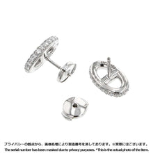 Load image into Gallery viewer, HERMES Chaine d&#39;Ancre Farandole Earrings 18K White Gold
