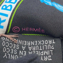 将图像加载到图库查看器中，HERMES Twilly Funny Ice Cream Black/White/Multicolor H064109S Silk100%
