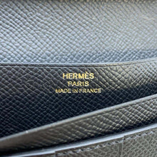 将图像加载到图库查看器中，HERMES Beansufla Black Epsom
