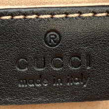 将图像加载到图库查看器中，GUCCI GG Marmont belt bag Black476434 Leather
