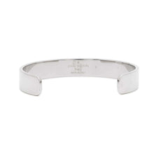 Load image into Gallery viewer, LOUIS VUITTON Bracelet Squared LV Strass Size L Silver MP2694 Metal・Rhinestone
