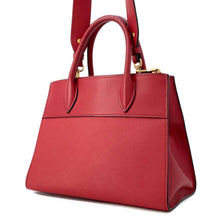 Load image into Gallery viewer, PRADA Saffiano Leather Paradigm Handbag Red1BA103 Leather
