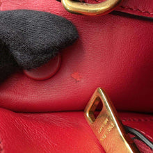 Load image into Gallery viewer, PRADA Saffiano Leather Paradigm Handbag Red1BA103 Leather
