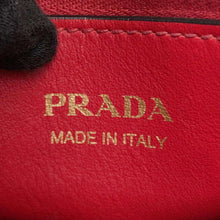 Load image into Gallery viewer, PRADA Saffiano Leather Paradigm Handbag Red1BA103 Leather
