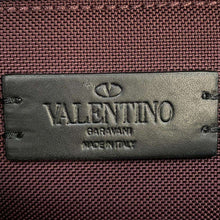 将图像加载到图库查看器中，Valentino Garavani VLTN Crossbody Bag Bordeaux/Black 2Y2B0B94LEK Nylon Leather
