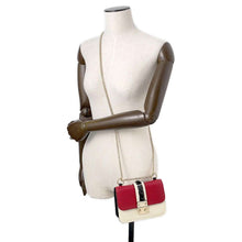 Load image into Gallery viewer, Valentino Garavani Studded ChainShoulder Red/White/BlackJW0B0312VOQ Leather
