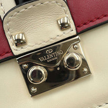 Load image into Gallery viewer, Valentino Garavani Studded ChainShoulder Red/White/BlackJW0B0312VOQ Leather
