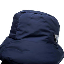 将图像加载到图库查看器中，PRADA padded bucket hat Size L Navy2HC248 Nylon100%
