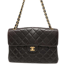 Load image into Gallery viewer, CHANEL Double Face Matelasse ChainShoulder Black Lambskin
