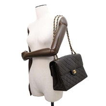 Load image into Gallery viewer, CHANEL Double Face Matelasse ChainShoulder Black Lambskin
