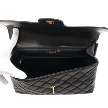 Load image into Gallery viewer, CHANEL Double Face Matelasse ChainShoulder Black Lambskin
