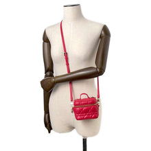 Load image into Gallery viewer, Dior Cannage Vanity Shoulder Bag RedS0918ONMJ Lambskin Size micro
