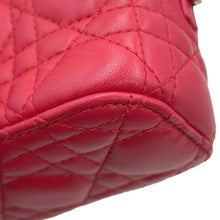 Load image into Gallery viewer, Dior Cannage Vanity Shoulder Bag RedS0918ONMJ Lambskin Size micro
