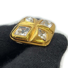 Load image into Gallery viewer, CHANEL Bijoux Square Earring Gold Metal
