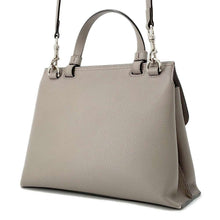 将图像加载到图库查看器中，GUCCI Everyday Top Handle Bags Gray 370831 Leather Bamboo
