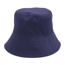 Load image into Gallery viewer, FENDI Zucca reversible bucket hat Size M Brown/Blue FXQ200 Polyester65% Cotton35%
