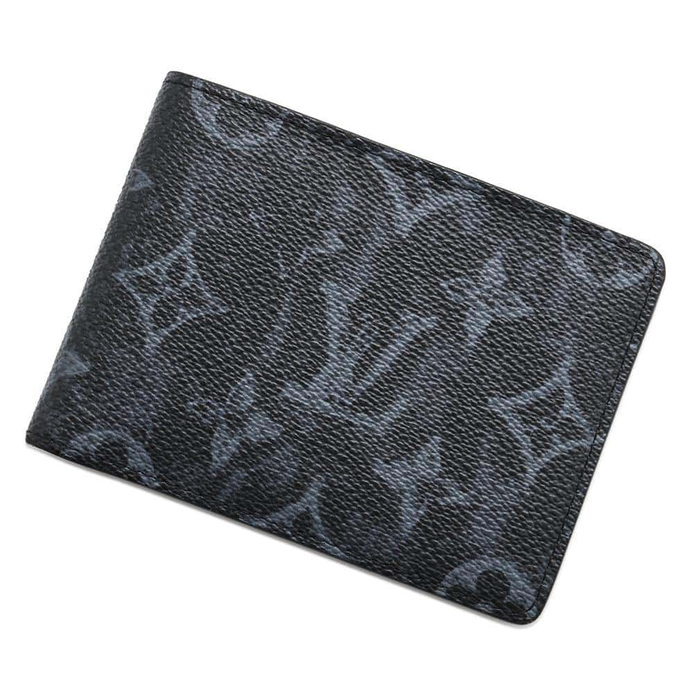 LOUIS VUITTON Portefeuille Multiple NoirM80017 Monogram / pastel