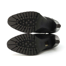 Load image into Gallery viewer, HERMES Derby Spicy Booties Black Leather Size 36H
